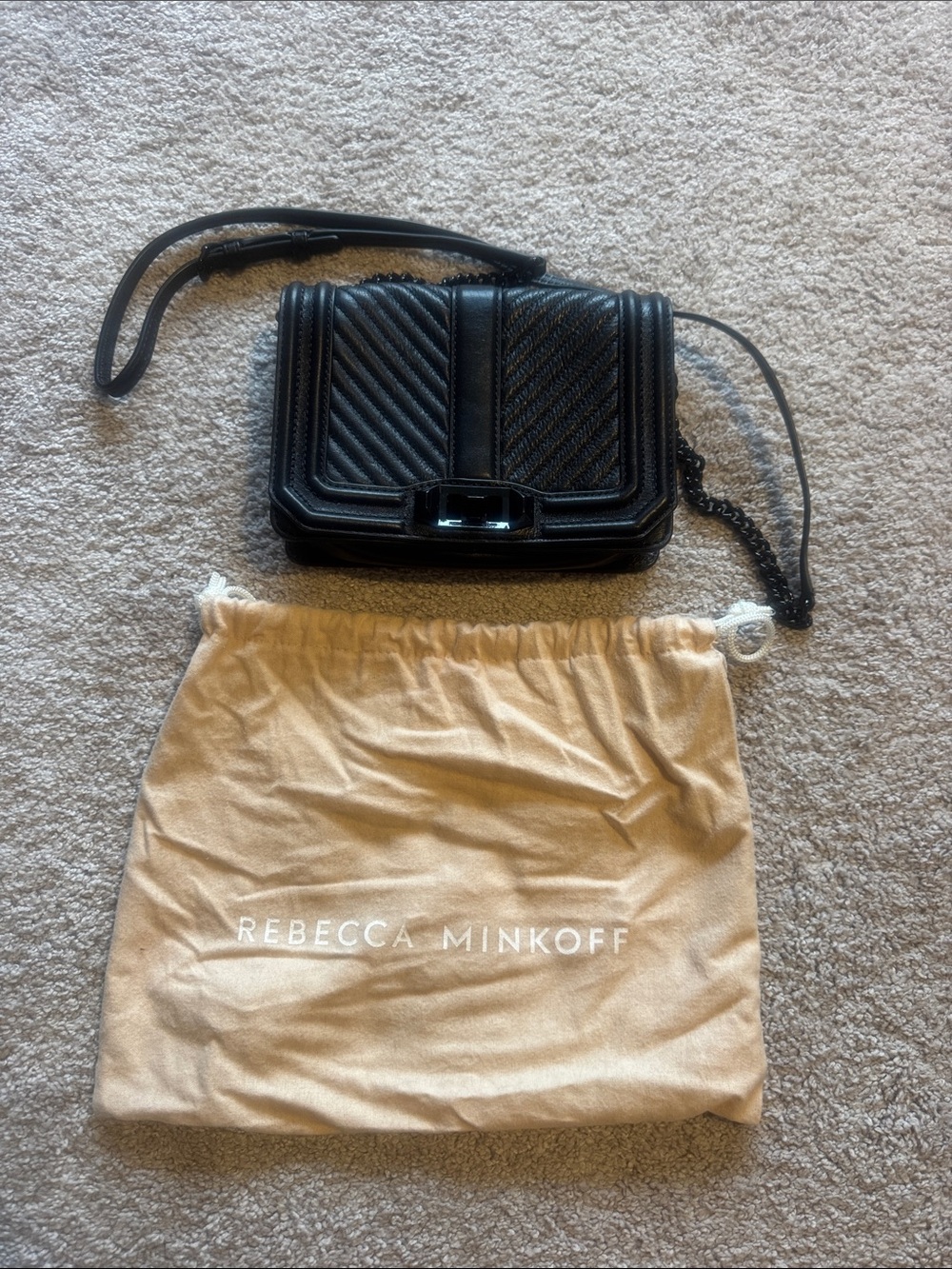 NWOT  Rebecca minkoff black purse